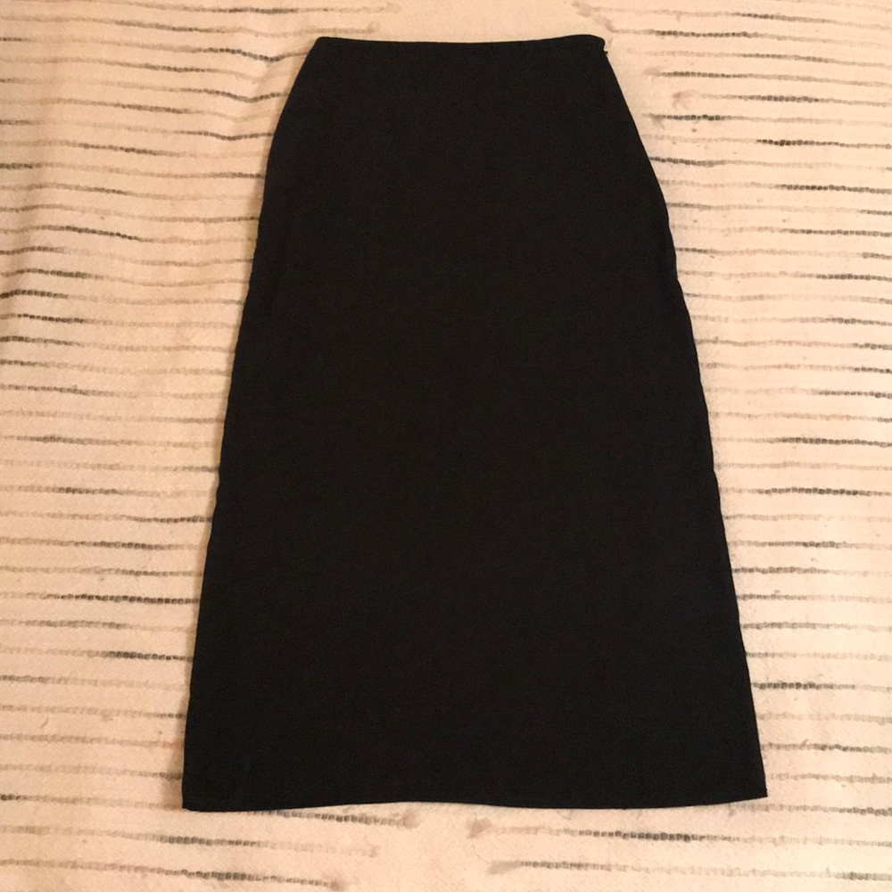 A-line high waist skirt